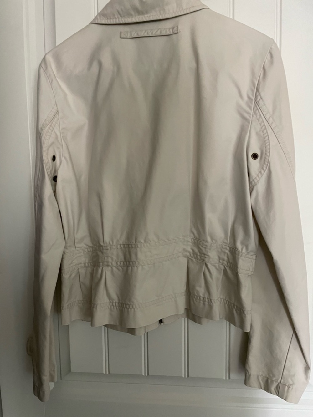 The Limited Light Beige Zip-Front Utility Jacket - Picture 2 of 3